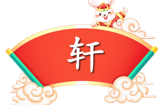 兔宝宝用轩字取名好不好？