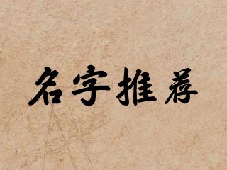 名字推荐